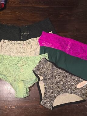 Victoria's Secret & Auden Mixed Panty Bundle - Size Small - Set of 6